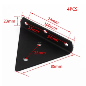 TFBC Steel Triangle <b>Shelf</b> Support <b>Brackets</b> Heavy Duty Wall Mounted Holder for Furniture Support Hardware - Product Image 2