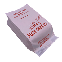 Emballage de pop-corn micro-ondes avec logo personnalisé de haute qualité pochettes en papier film réfléchissant sacs en plastique pour paquet de collation