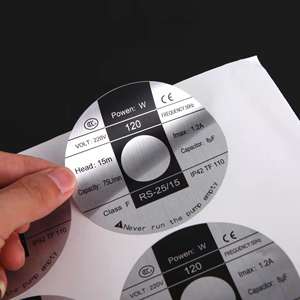 Autocollant <span class=keywords><strong>Minecraft</strong></span> personnalisé pour bouteille d'eau, autocollant imperméable en papier synthétique, adhésif en vinyle rond, autocollant de logo de marque - Product Image 5