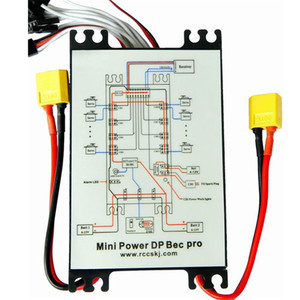 Rccskj 4106 <span class=keywords><strong>Mini</strong></span> Power <span class=keywords><strong>DP</strong></span> Pro <span class=keywords><strong>Mini</strong></span> Servo Placa de Sección 9 canales Caja de alimentación Construido 20A BEC y CDI Interruptor remoto para avión de gas - Product Image 4
