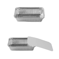Barquettes jetables en aluminium écologiques n°6a de 8 pouces et 18 oz, résistantes au four, pour la cuisson et le service de boulangerie