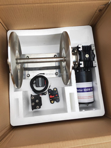 ספינת מפרש חשמלית נירוסטה <span class=keywords><strong>winch</strong></span> 12v/24v מרחוק עוגן תוף windlass עבור סירות אספקה ימית - Product Image 3