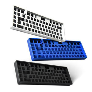 Service de prototypage rapide de claviers mécaniques métalliques personnalisés en gros pour une utilisation de jeu et de bureau haute performance en acier inoxydable CNC - Product Image 2