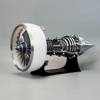 Modèle d'avion à réaction Turbofan mini peut être démarré