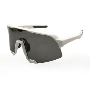 Yeni erkekler kadınlar polarize UV400 erkek sürücü cam açık Visor bisiklet spor güneş gözlüğü
