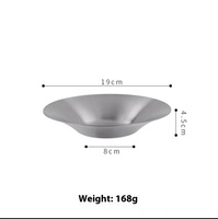 Bol de grande capacité en forme de V monocouche coréen moderne de luxe en acier inoxydable doré épaissi argent assiettes à vaisselle profondes