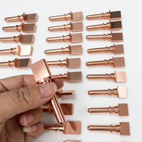 Connecteur de batterie de voiture à énergie nouvelle usiné CNC, en laiton et acier inoxydable, pièces de distribution d'énergie automobile de précision