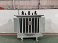 Transformateur de puissance immergé dans l'huile CE Huamei S13-M triphasé à triple enroulement cuivre/aluminium avec régulateur 50/60Hz
