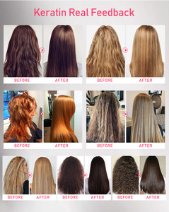 โยกีแคร์ 250 มล./1000 มล. เคราติน สมูทติ้ง แอนด์ รีแพร์ ทรีทเมนท์ บำรุงและยืดผมตรง สำหรับร้านเสริมสวย - Product Image 6