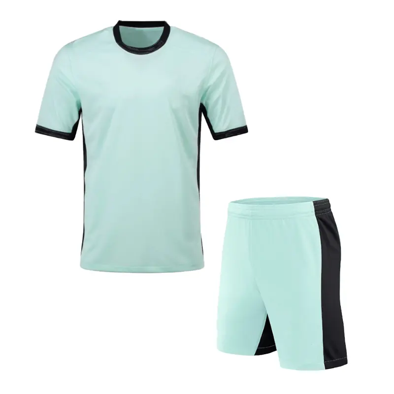 Voetbalpak Jersey Voetbal Voetbal Voetbal Team Uniform Op Maat Blank Trainingsuniform Bedrukt Met Naam En Nummer