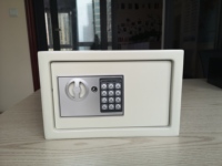 Coffre-fort mural en acier blanc avec clavier à code, boîte de rangement pour clés de maison et d'hôtel, pour adultes et enfants, boîte secrète pour argent et espèces