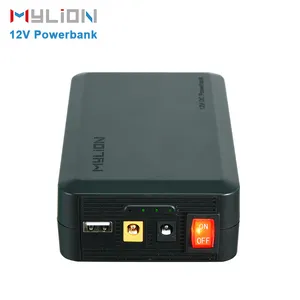 Mylion certified MP922 20000mah 40000mah lithium battery backup unit 12v rechargeable portable power bank for outdoor camping