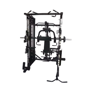 PINJIAN Le nouvel entraîneur de machine Smith le plus vendu, cadre de portique de machine tout-en-un multifonctionnel de fitness commercial - Product Image 4