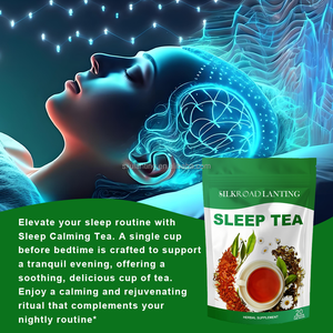 Tisana alle Erbe, Tisana alla Camomilla, Tisana allo Roolbos e Tisana alla Lavanda 'Sleep' con Benefici Naturali, Bustine di Tisana Decaffeinate e Senza Zucchero - Product Image 3