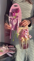 Les matériaux supérieurs de style chaud Offres Spéciales d'usine t'aiment boîte à fleurs avec de bonnes boîtes de service pour le cadeau de fleurs