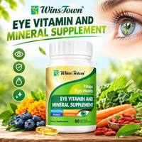 Capsules Wins Town OEM pour la Santé Oculaire avec Complément Nutritionnel – Formule Quotidienne de Soin et de Bien-être – Produit Nutritionnel Botanique