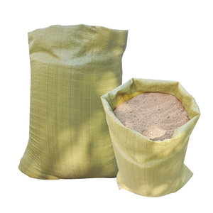 Túi dệt màu vàng có thể tái sử dụng chất lượng cao với khâu đáy gấp đôi và khả năng chịu tải đặc biệt. - Product Image 2