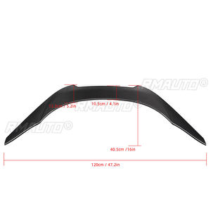 Aileron de coffre arrière en fibre de carbone sèche pour Toyota Supra A90 J29 2019-2023, décoration de spoiler de toit arrière - Product Image 6