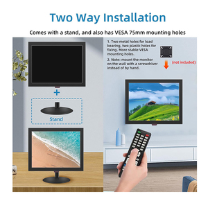 จอคอมพิวเตอร์ LCD จอแสดงผลคอมพิวเตอร์ ระบบกล้องวงจรปิด ทำงาน 24 ชั่วโมงต่อวัน ความคมชัดสูง สำหรับระบบรักษาความปลอดภัย จอ LCD HD สำหรับกล้องวงจรปิด - Product Image 6