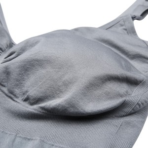 Canotta di supporto per maternità senza cuciture all'ingrosso tutto in una canotta da <span class=keywords><strong>allattamento</strong></span> facile da pompaggio con reggiseno incorporato disponibile S XXL busty - Product Image 3