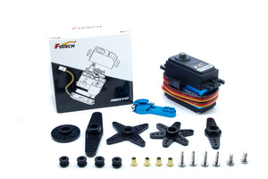 Servo de Aluminio de 35 kg con Alto Torque, Servo RC con Engranaje Totalmente Metálico, Servo Digital de 180° para Autos RC Traxxs X4, RC4WD, GTR y RC - Product Image 3