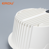 ERDU 12w 20w 30w Downlight encastré COB LED, Downlight LED encastré haute puissance pour villa, Spot COB, Projecteur LED encastré