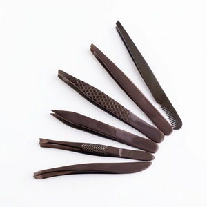 Juego de Pinzas para Cejas de Acero Inoxidable Modernas, Punta Puntiaguda, Estilo Duradero - Product Image 1