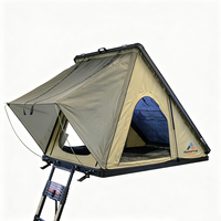 AlpinePeak Gear Vier-Jahreszeiten-Autodachzelt mit Hartschalen-Aluminiumabdeckung Schnelle Automatische Öffnung & Einfacher Aufbau