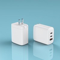 Chargeur mural PD Gan pour téléphone portable, charge rapide, matériau ignifuge, compatible avec les normes américaines, européennes et britanniques, type C, chargeur rapide 67W