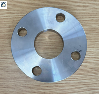 Flensa Plat Baja Karbon RF FF Pabrik Cina Ukuran PN6 PN10 PN16 CS DN50 DN100 DN150 DN200 A105 235JR Flensa Plat