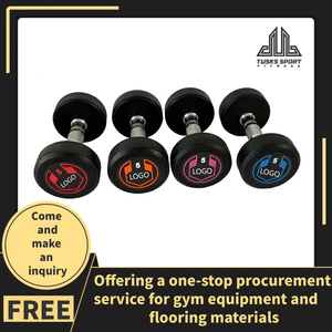 TK30-5A12 nhà phòng tập thể dục cố định trọng lượng nhà máy bán buôn cao su HEX quả tạ đặt 10kg-50kg cho cơ thể tập thể dục - Product Image 2
