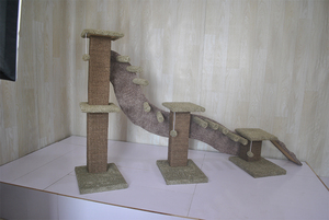 Multi MDF Plate Artificial Tree <strong>Cat</strong> Private Label Long Pet <strong>Cat</strong> <strong>Wall</strong> <strong>Shelves</strong> - Product Image 3