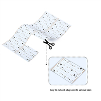 Smart Digital RGBIC LED Feuille Panneau Rideau-Programmable Opération Motorisée DC24V 288LED Télécommande pour Lightbox Cuisine