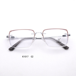 แว่นตา K1017 กรอบโลหะเมมโมรี่ น้ำหนักเบา ทนทาน ทันสมัย ดีไซน์ยืดหยุ่นเพื่อความสบาย - Product Image 3