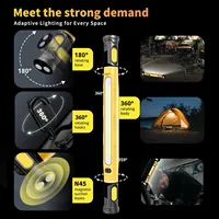 Nouvelle lampe de travail magnétique LED pour réparation automobile, rotative à 180°, rechargeable, forte luminosité, inspection, entretien industriel