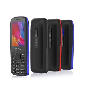 批发高品质IPRO A25功能电话1000毫安定制GSM 2.4英寸2g功能电话