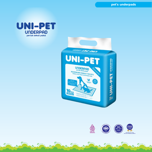 Uni Pet 60x90 10 12P, almohadillas desechables para mascotas que ofrecen protección duradera contra fugas y comodidad higiénica para mantener los hogares limpios a diario. - Product Image 2