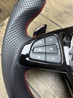 Volant en Fibre de Carbone YLA pour Mercedes-Benz AMG CLA GLC GLB GLS GLE C63 E63 W205 W213 Accessoires Intérieurs de Voiture