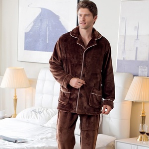 <span class=keywords><strong>Pyjama</strong></span> d'<span class=keywords><strong>hiver</strong></span> épais Kurta pour hommes, vêtements de nuit, vente en gros - Product Image 3