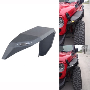 Guardabarros de aleación de aluminio para coche, guardabarros para jeep jl con luz led JL1143 - Product Image 2