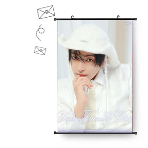 Großhandel KPOP ATEEZ Your Friendly <span class=keywords><strong>Ghost</strong></span> Coming Fototapisserie Stoffposter Hängende Bilder - Product Image 5