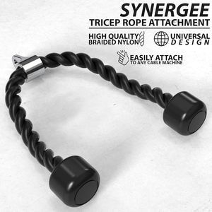 MR, venta al por mayor, de doble cabeza cuerda de tracción, entrenamiento de fuerza corporal, accesorio de gimnasio de tríceps de nailon, suplementos de equipo de Fitness - Product Image 2