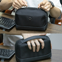 Sac de rangement pour câbles d'électronique, accessoires de voyage d'affaires personnalisés en usine, étanche, avec compartiment pour câbles de charge USB