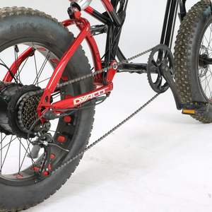 Vélo électrique 48V 500W 7 vitesses, frein à disque, pneus larges de 20 pouces, suspension, batterie au lithium, vélo <span class=keywords><strong>Harley</strong></span> - Product Image 3