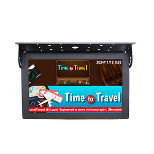<span class=keywords><strong>15</strong></span>.6 "-32" xe buýt Roof Mount Màn hình <span class=keywords><strong>LCD</strong></span>, với Android 10 Wifi/4 gam kỹ thuật số máy nghe nhạc quảng cáo cho tin tức và phương tiện truyền thông - Product Image 2