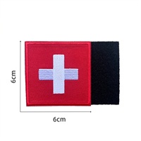 Personnalisation du logo, broderie de la marque, drapeaux suisses, patchs à coudre ou à coller, badges Velcro