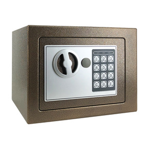 Nhỏ Mini Kỹ Thuật Số Thép Nhà An Toàn Với Chìa Khóa Và Vân Tay Khóa Tiền Ngân Hàng An Toàn An Ninh Hộp Cho Hộ Gia Đình Sử Dụng - Product Image 4
