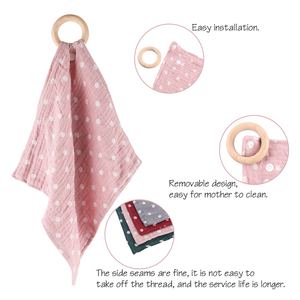 Ensemble de bavoirs pour bébé, 12 pièces, cadeau pour bébé, dessin animé, accessoires d'alimentation, clip de sucette, lapin, nouvelle collection 2020 - Product Image 4