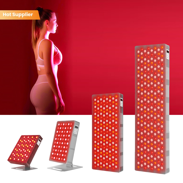 SUNSRED a Series 5-Wavelength Red Light Therapy Panel Device with Standing Design US Plug 630/660/810/830/850nm