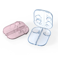 Aolion NS2 Boîte de rangement anti-poussière en PP haute transparence avec poignée gauche et droite pour accessoires de jeu Switch2 Controller